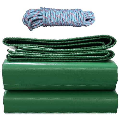 YANFEILI Abdeckplane Wasserdicht,0.5x4m 520g/m² gewebeplane PVC Gewebeplane Schutzplane Industrieplane Abdeckplane Gewebeplane Schutzplane Bootsplane Zeltunterlage Grün YANFEILI Abdeckplane Wasserdicht,0.5x4m 520g/m² gewebeplane PVC Gewebeplane Schutzplane Industrieplane Abdeckplane Gewebeplane Schutzplane Bootsplane Zeltunterlage Grün von RHLTF