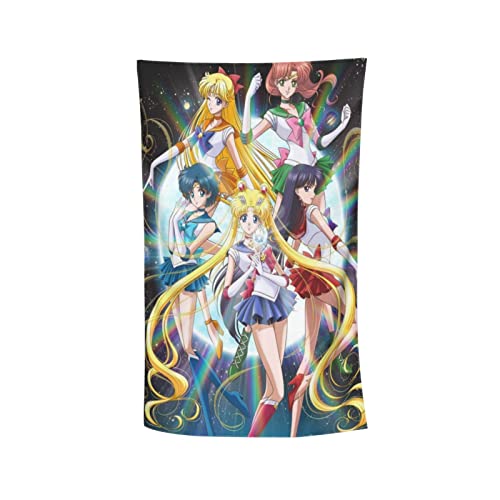 RHODAN Kawaii Strandtuch, Microfaser Handtücher,Sandfestes Strandhandtuch,Anime Merch,Einseitiger Druck,Cute Stuff (9,100 x 180 cm) von RHODAN