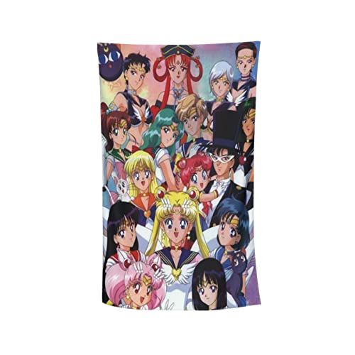 RHODAN Kawaii Strandtuch, Microfaser Handtücher,strandlaken XXL,Sandfestes Strandhandtuch,Anime Strandtuch (7,100x200 cm) von RHODAN