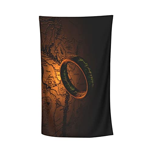 RHODAN Microfaser Handtücher,strandlaken,Sandfestes Strandhandtuch,Strandtuch,Schwarzes Mikrofaser-Strandtuch (4,100x200 cm) von RHODAN
