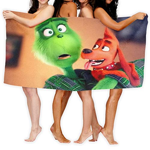 RHODAN Movies Strandtuch, Microfaser Handtücher,strandlaken XXL,Sandfestes Strandhandtuch, Mikrofaser-Strandtücher (8,90x180 cm) von RHODAN