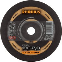 RHODIUS FT38, 25 Stück, 180 x 2,0 mm, Trennscheibe von RHODIUS ABRASIVES