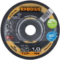 RHODIUS XT10, 25 Stück, 125 x 1,0 mm, Trennscheibe von RHODIUS ABRASIVES