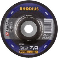1x Rhodius RS2 Schruppschleifscheibe 125x7x22.23 mm von RHODIUS ABRASIVES
