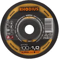 Rhodius Abrasives - Rhodius XT70 Trennscheibe Ø100 mm - 1 mm - 16 mm gerade von RHODIUS ABRASIVES