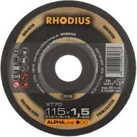 Rhodius Abrasives - Rhodius XT70 Trennscheibe Ø115 mm - 1 mm - 22.23 mm gerade von RHODIUS ABRASIVES