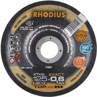 Rhodius Abrasives - Rhodius XTK6 Metall Trennscheibe Ø125 mm - 0.6 mm - 22.23 mm von RHODIUS ABRASIVES