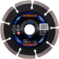 Rhodius DG70, 1 Stück, 125 x 10,0 x 1,6 mm, Diamanttrennscheibe von RHODIUS ABRASIVES