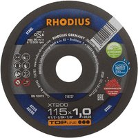 Rhodius XT200, 25 Stück, 115 x 1,0 mm, Trennscheibe von RHODIUS ABRASIVES