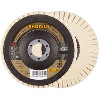 Rhodius fls, 2 Stück, 125 mm, Filzlamellenpolierer von RHODIUS ABRASIVES