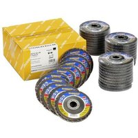 Rhodius Abrasives - rhodius lsz F2, 40 Stück, 115 mm, Korn 40, Fächerscheibe von RHODIUS ABRASIVES