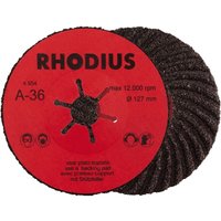 Rhodius sfa, 25 Stück, 125 mm, Korn 16, Fiberscheibe von RHODIUS ABRASIVES