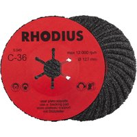 Rhodius sfc, 25 Stück, 125 mm, Korn 36, Fiberscheibe von RHODIUS ABRASIVES