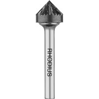 Rhodius hf k top, 1 Stück, 16 x 8,0 x 6,0 x 57 mm, Hartmetall-Frässtift Form k von RHODIUS ABRASIVES