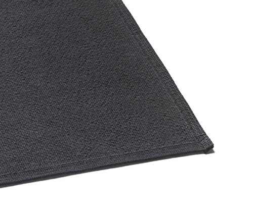 Rhomtuft Badematten Plain schwarz - 15 60x90 cm von Rhomtuft