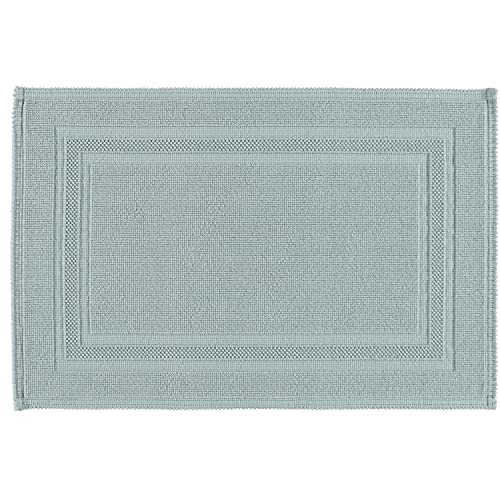 RHOMTUFT Badteppich Gala eckig 60 x 90 cm Farbe: aquamarin von Rhomtuft