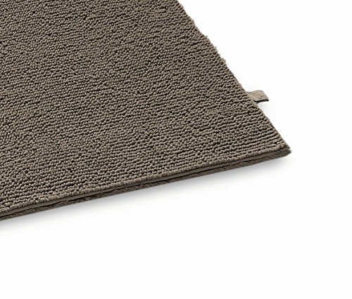 Rhomtuft Badteppiche Pur Taupe - 58 70x130 cm von Rhomtuft