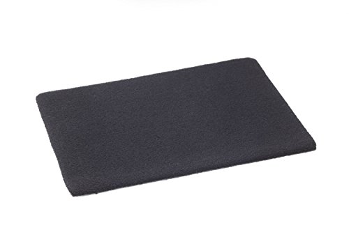 Rhomtuft Badteppiche Square schwarz - 15 70x120 cm von Rhomtuft