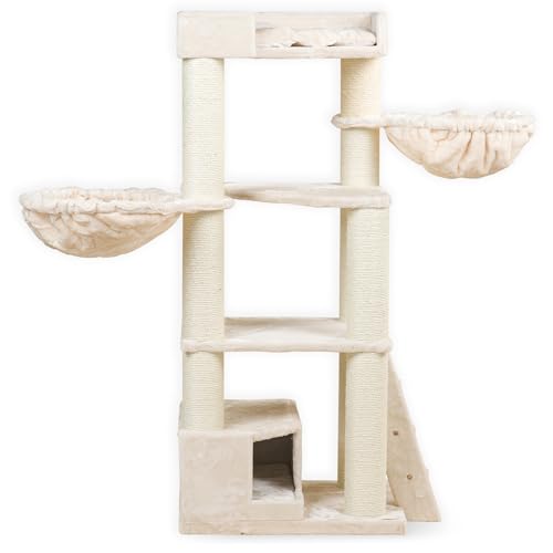 RHRQuality Krabpaal voor Grote katten - Corner Coon Beige - met extra dikke 12cm sisalpalen RHRQuality Krabpaal voor Grote katten - Corner Coon Beige - met extra dikke 12cm sisalpalen von RHRQUALITY