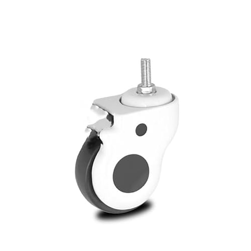 1 Stück 5 Zoll medizinische Caster Ausrüstung Paket Shell mit Bremse Silent Universal(Screw) von RHVOVNVOM