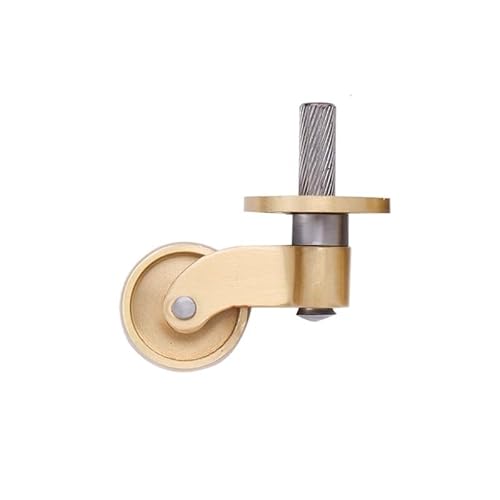 1 Stück Metallrolle Messing Universalrad Kupfer Möbel Reine Lenkung Klavier Teetisch Heavy Duty 1 Stück Metallrolle Messing Universalrad Kupfer Möbel Reine Lenkung Klavier Teetisch Heavy Duty von RHVOVNVOM