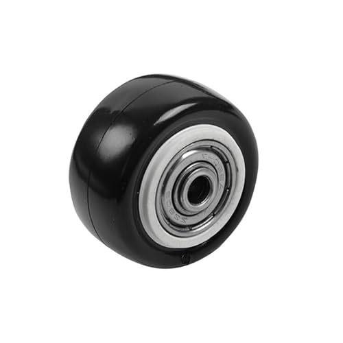 4 Stücke 1,5 Zoll Gold Diamant Einzelrad mit Doppellagerhülse Schwarz Möbelrolle Medium Zubehör 4 Stücke 1,5 Zoll Gold Diamant Einzelrad mit Doppellagerhülse Schwarz Möbelrolle Medium Zubehör von RHVOVNVOM