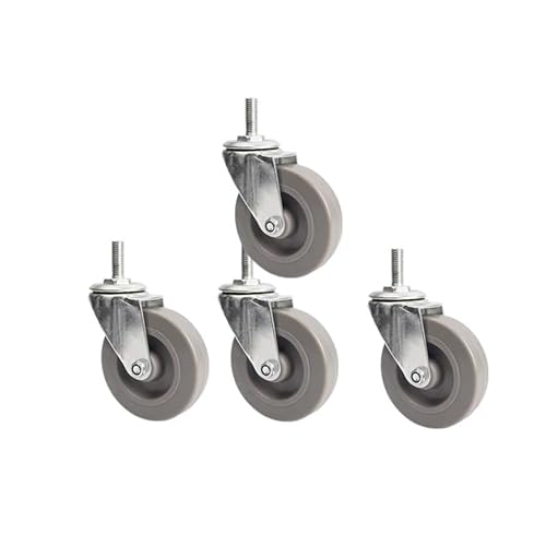 4-teilige leichte 3-Zoll-Wasserpresse mit Drahtzähnen, Radreinigungsmopp, Universalrolle von RHVOVNVOM