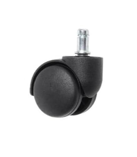 5 Stück 2 Zoll Sicherungsring 11 mm/Gewinde 10 mm Universalrad Bürostuhl Caster Boss Clip Feder Pu Möbel(Circlip-Matte Black) von RHVOVNVOM