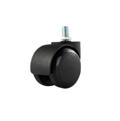 5 Stück 2 Zoll Sicherungsring 11 mm/Gewinde 10 mm Universalrad Bürostuhl Caster Boss Clip Feder Pu Möbel(Thread-Black) von RHVOVNVOM