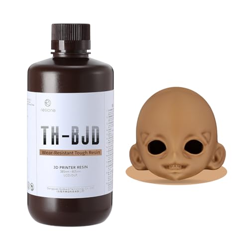 RESIONE BJD Tough Resin Ultra - Nicht-Gelbendes Resin 3D Drucker in Mehreren BJD-Farben - 3D Harz mit Langzeit-Rissbeständigkeit für 3D Druck - Bronze von RI RESIONE