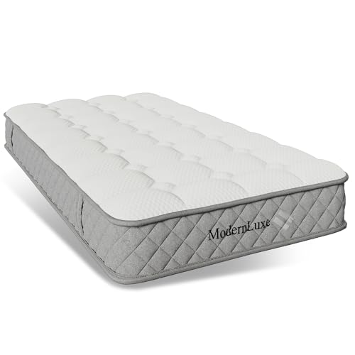 Matratze 90x200 cm, Härtegrad H3, Höhe 20cm, 7 Zonen Orthopädische Kaltschaummatratze, Taschenfederkernmatratze, für Kinder und Erwachsene, 4 Griffe + Vakuumverpackt von RIAZOS