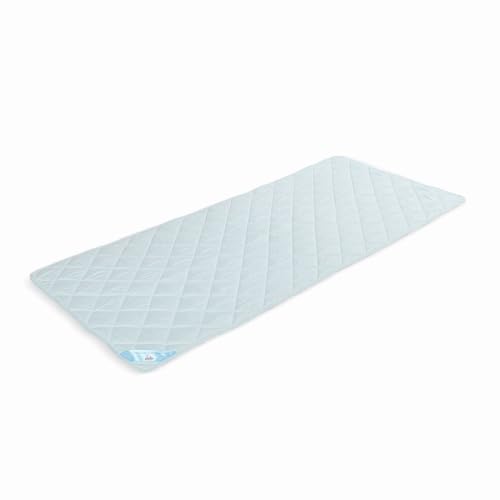 RIBECO Germany Matratzenauflage Top Cool – 2-in-1 ganzjährige Matratzenauflage – Topper mit kühlender Microfaser und wärmender Flanell-Qualität, allergikerfreundlich, Made in Germany (180 x 200 cm) von RIBECO GERMANY