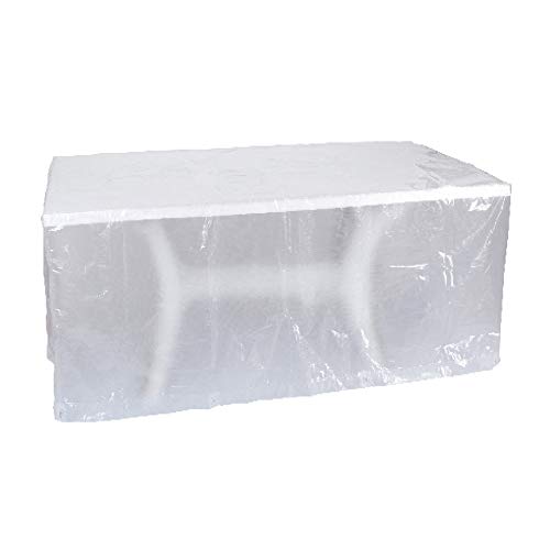 RIBILAND 07353-rechteckigen Tisch transparent 2,20 m von RIBIMEX