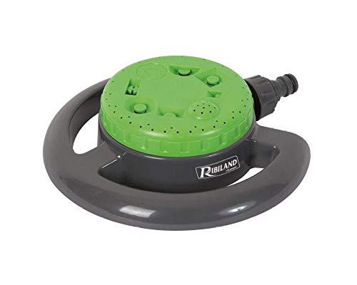 Rasensprenger 8 Funktionen auf Basis aus Kunststoff auf Karton von RIBIMEX