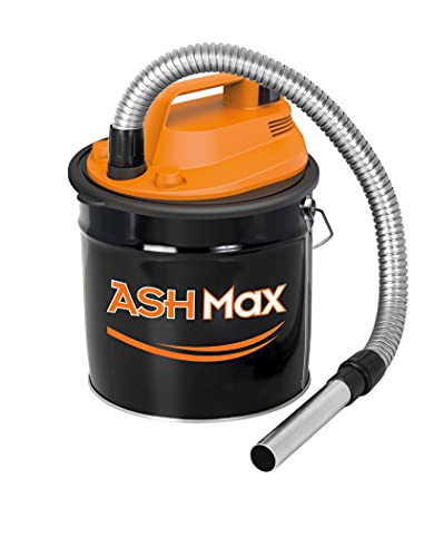 RIBIMEX , HEPA, PRCEN015, ASHMax Aschesauger, 1000 W, 18 L, Orange und Schwarz von RIBIMEX