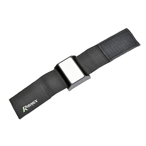 Ribimex PRSBM Magnetarmband Universal zum Basteln, schwarz und grau von RIBIMEX
