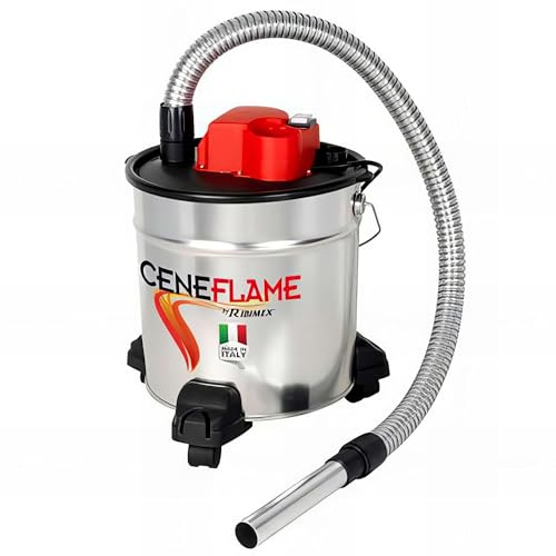 CENEFLAME - Elektro-Aschesauger auf Rollen - 1200 W von RIBIMEX