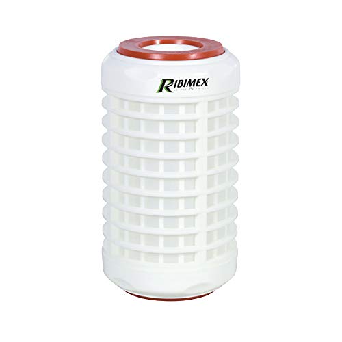 RIBITECH 05421 Kartusche waschbar 5 Zoll Anti schlamm weiß von RIBIMEX