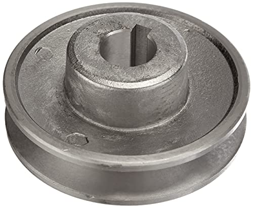 Ribitech 01639 Riemenscheibe aus Aluminium, Durchmesser 80 mm von RIBIMEX