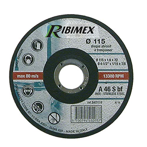 Ribitech PRDATM115 Centro Depresso, 115 x 3.2 x 22.2 mm von RIBIMEX