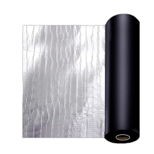 Dachfolie Aluminium Selbstklebend, Dachpappe Rolle Dach Reparaturband Wasserdicht, Dachbahn Bitumen Schindeln für Vogelhaus Carport Gartenhaus(20x300cm) von RIBLOR