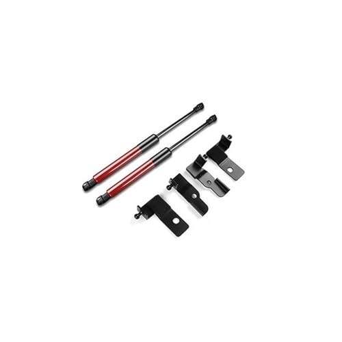 Motorhaubendämpfer Stützstangen Für Toyota GR86 2021 2022 2023 Haube Dämpfer Auto Vorderen Haube Ändern Gas Streben Lift Unterstützt Stange Quellen Schock (Color : 1Set Red) von RIBONI