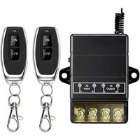 Drahtloser Fernschalter, AC 110 V/220 V/230 V/240 V HF-Fernbedienungsschalter für Pumpensicherheitssysteme, Türvorhangbarrieren usw. mit 328 Fuß von RICEEL