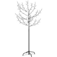 VidaXL Weihnachtsbaum 120 LEDs Warmweißes Licht Kirschblüten 150 cm von RICEEL
