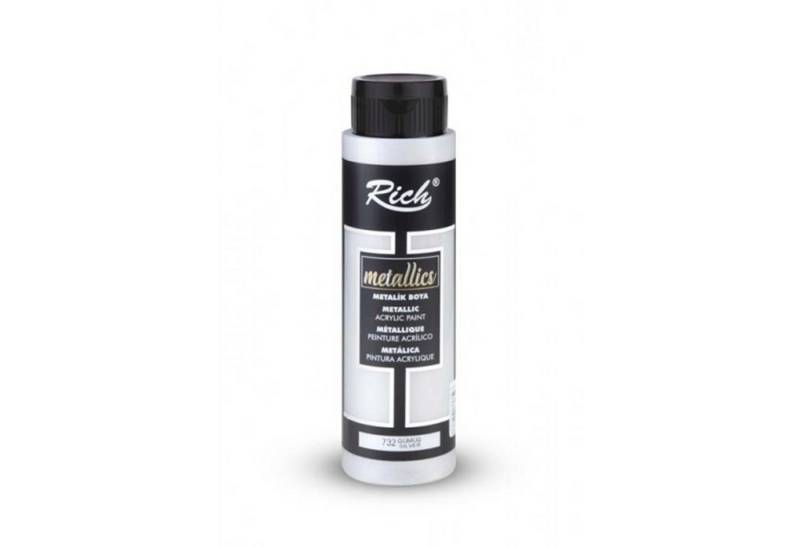 RICH Acrylfarbe Rich Metallics Effektfarbe Paint - 25/60/120/500 ml - Uber 10 Farben von RICH