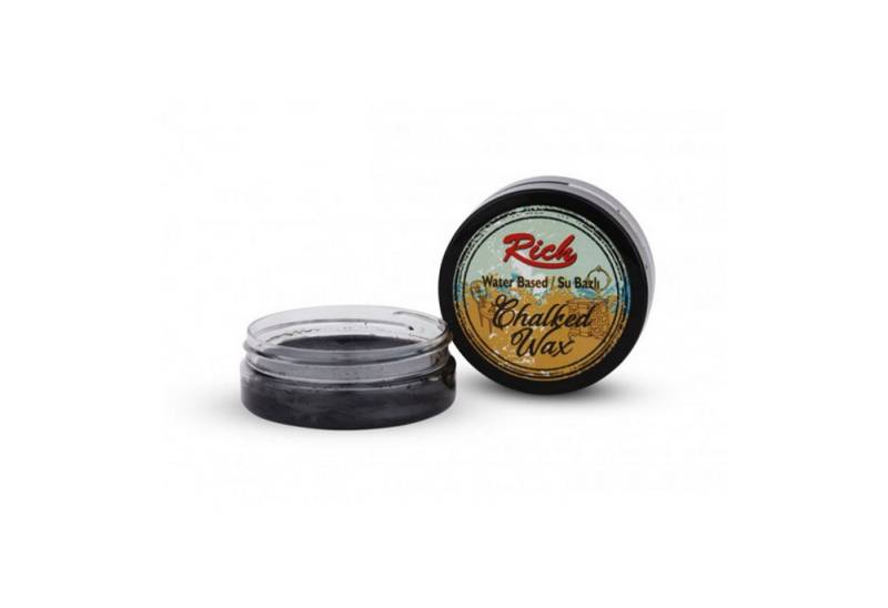 RICH Bastelfarbe Rich Chalked Wax - Kreidewachs Möbelwachs Transparent 50ml von RICH