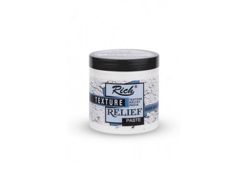 RICH Bastelfarbe Rich Texture Relief Paste - Sandy Composition 250ml von RICH