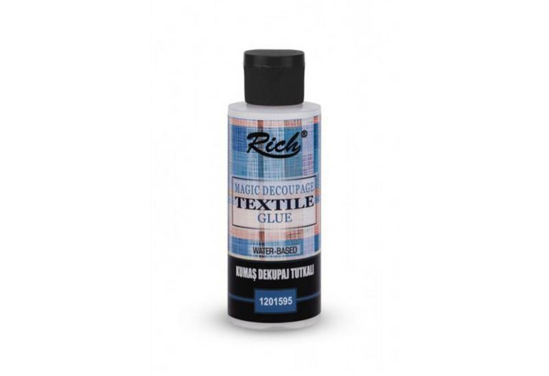 RICH Textilfarbe Rich Magic Decoupage Textile Glue - 120ml/250ml Transparenter von RICH