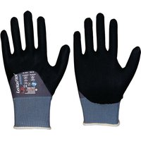 Leipold - 1472-10 Handschuhe LeikaFlex® Brilliant Größe 10 grau/schwarz PSA-Katego von LEIPOLD