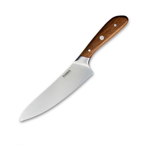 Kuppels WAVE Kochmesser 8'' | extra scharf & schnitthaltig | 20 cm Klinge | Klingenstahl rostfrei & poliert | Allesschneider | Profi-Messer | Gemüsemesser | Küchenmesser scharf | Profi Kochmesser Kuppels WAVE Kochmesser 8'' | extra scharf & schnitthaltig | 20 cm Klinge | Klingenstahl rostfrei & poliert | Allesschneider | Profi-Messer | Gemüsemesser | Küchenmesser scharf | Profi Kochmesser von Kuppels